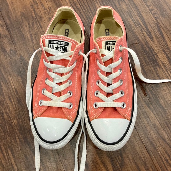 Converse Shoes - Coral converse